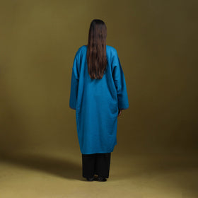 Sozni hand embroidered kashmiri merino wool pheran 51