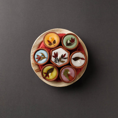 Buy Sri Aurobindo Ashram - Areca Leaf Basket Gift Set (Assorted) Online at iTokri.com