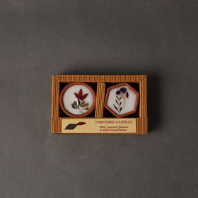 Sri Aurobindo Ashram - Clay Pot Candle Gift Set (Assorted)