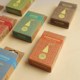 Sri Aurobindo Ashram Natural Incense Cones (Set of 10)