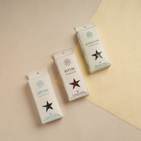 Sri Aurobindo Ashram Natural Incense Cones (Set of 3)