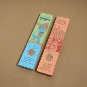 Sri aurobindo ashram natural incense sticks (set of 2) 14