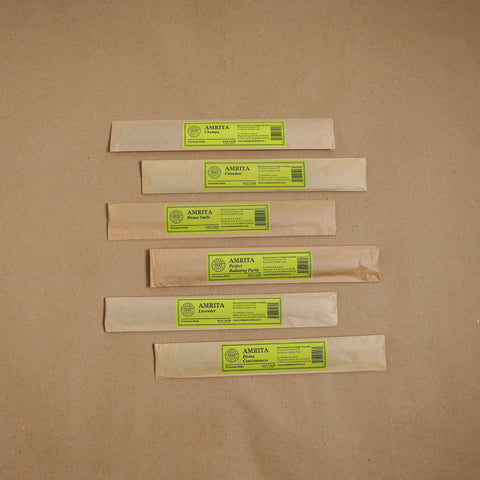 Sri aurobindo ashram natural incense sticks (set of 6) 13