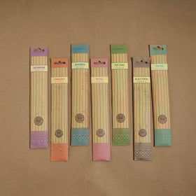 Sri aurobindo ashram natural incense sticks (set of 7) 04