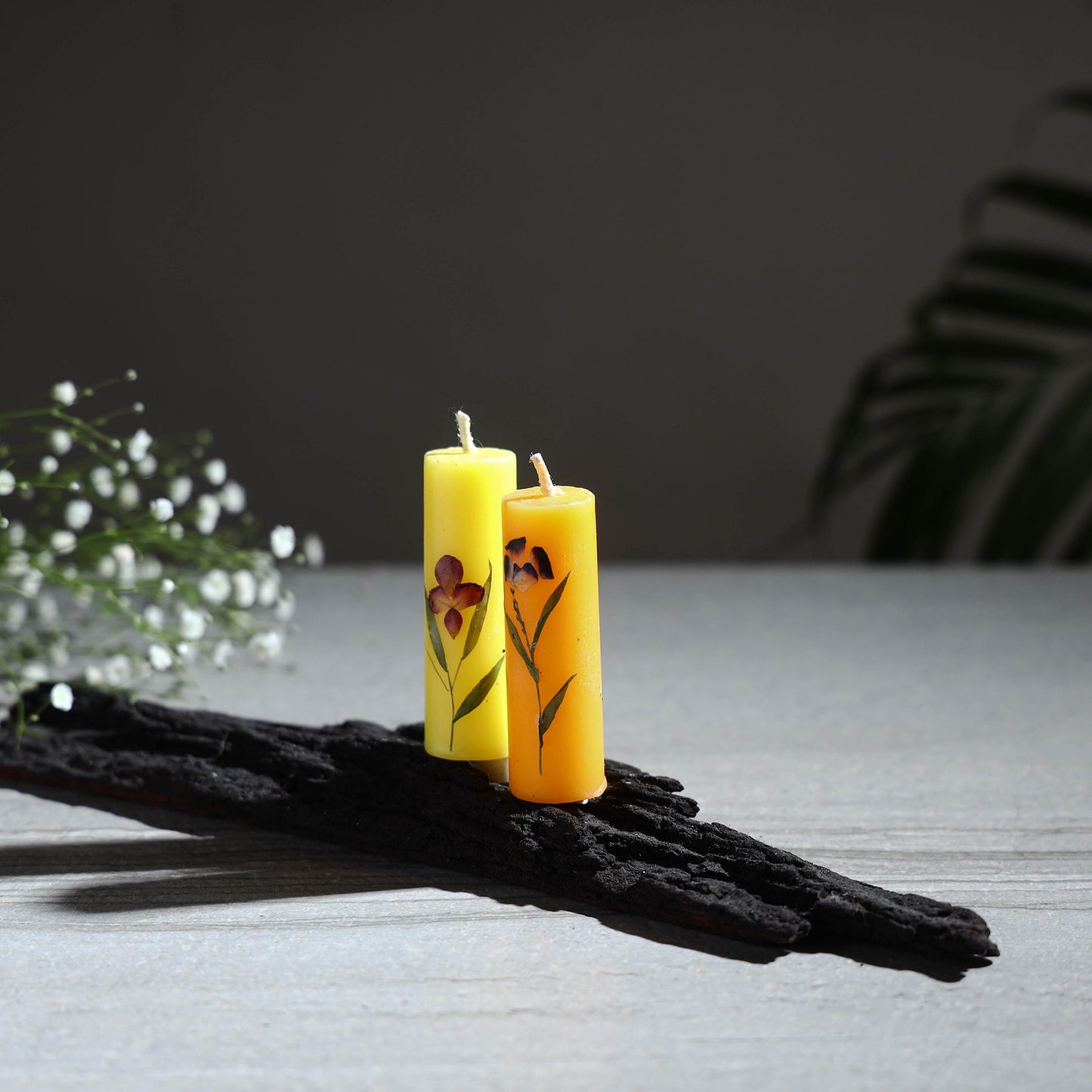 Sri aurobindo ashram natural perfumed cylindrical candle