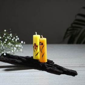 Sri aurobindo ashram natural perfumed cylindrical candle