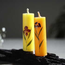 Sri aurobindo ashram natural perfumed cylindrical candle