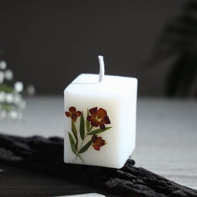 Sri aurobindo ashram natural perfumed square candle 26