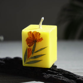 Sri aurobindo ashram natural perfumed square candle 27