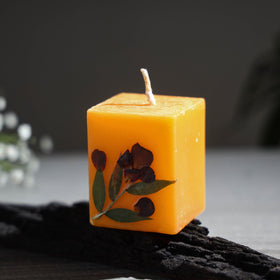 Sri aurobindo ashram natural perfumed square candle 28