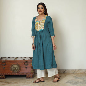 plain patchwork kurta 