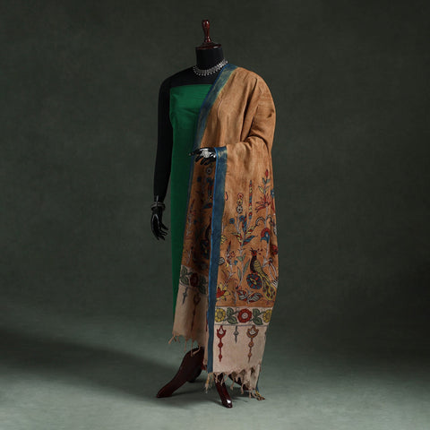 Srikalahasti natural dyed silk cotton handpainted pen