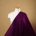 Purple - Slub Silk Plain Fabric 14