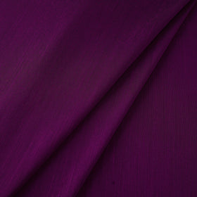 Purple - Slub Silk Plain Fabric 14