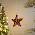 Shop Star Felt Ornament - Handmade Christmas Decor
