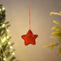 Star - Handcrafted Raffia Christmas Ornament