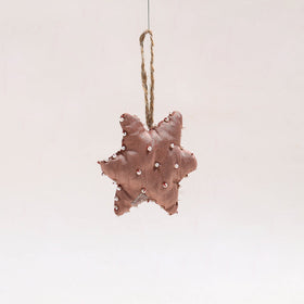  Buy Star - Upcycled Beadwork X-Mas Decor Hanging 