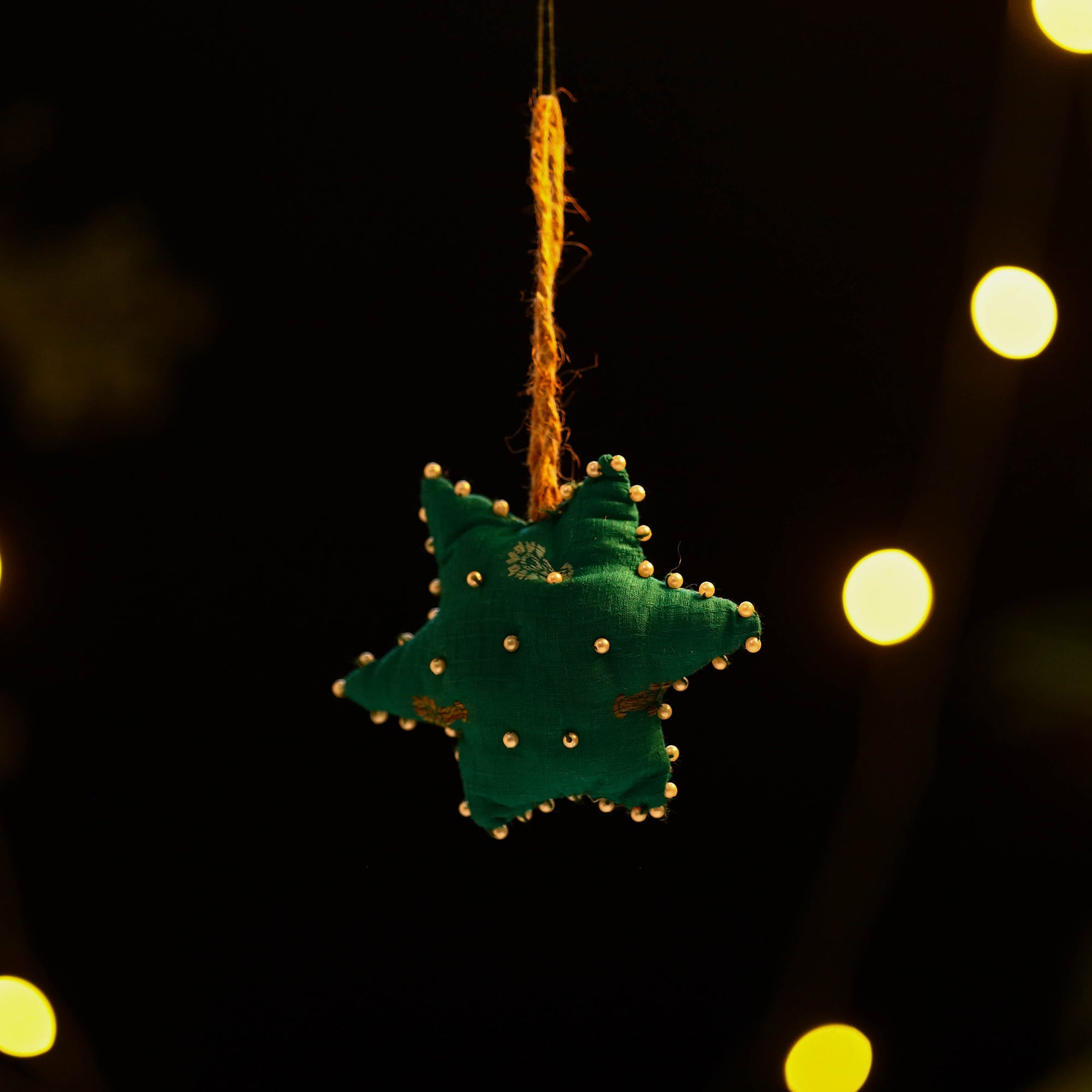  Buy Star - Upcycled Beadwork X-Mas Decor Hanging 