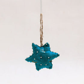  Buy Star - Upcycled Beadwork X-Mas Decor Hanging 