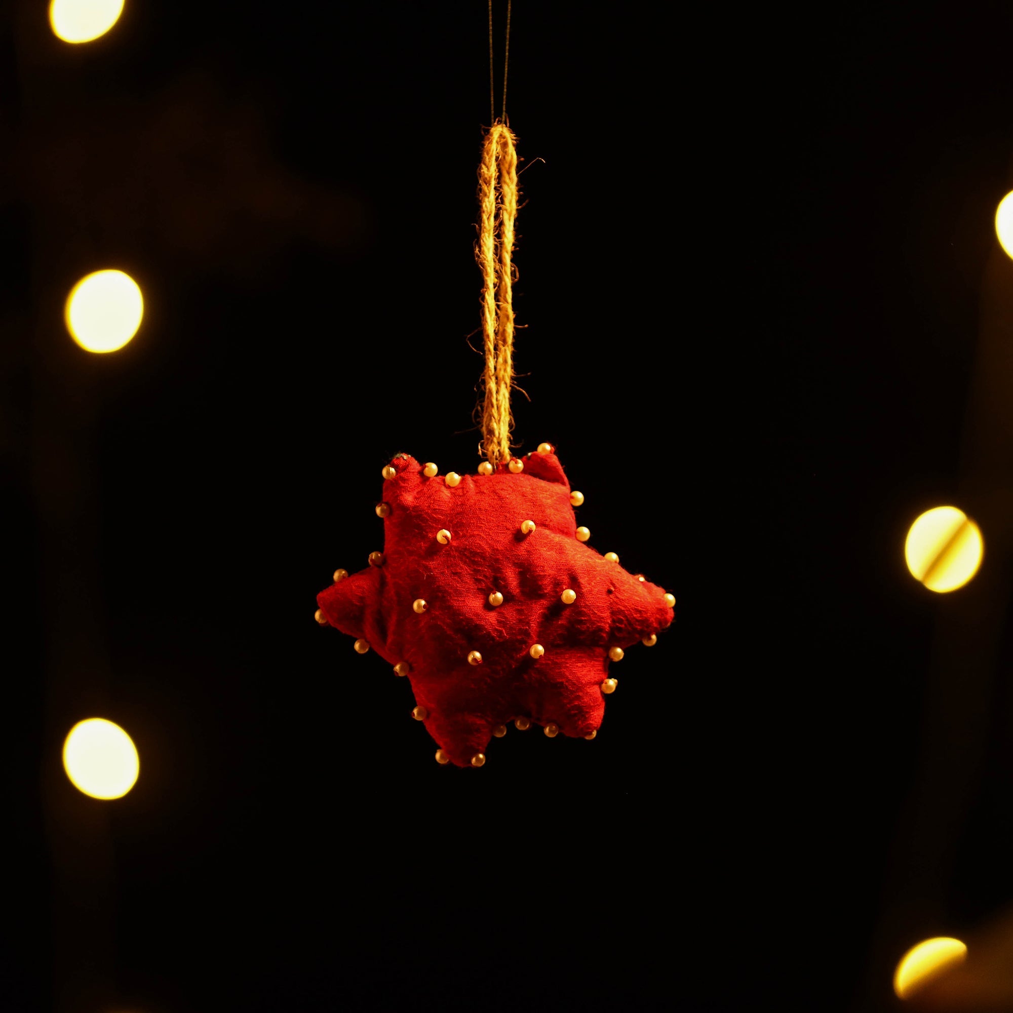  Buy Upcycled Thread & Beadwork X-Mas Decor Hanging