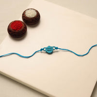 Stay Safe Bhai - Handmade Wooden Rakhi 