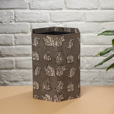 Sukirti Handmade Collapsible Waste Paper Basket