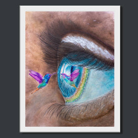  Handpainted Art Work On Canvas by Meenakshi Ratnakar 