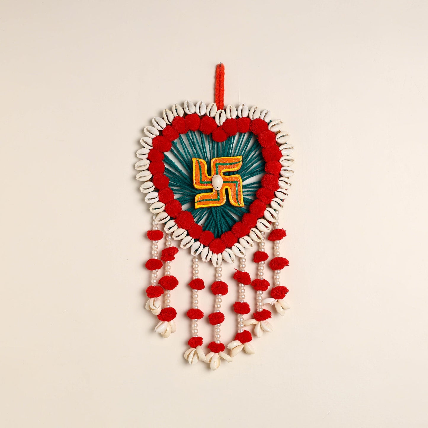  Ganesha- Handmade Wool Wall Hanging 