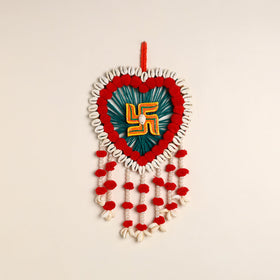  Ganesha- Handmade Wool Wall Hanging 