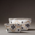 Taat Wool Thread Hand Embroidered Upcycled Pouch 