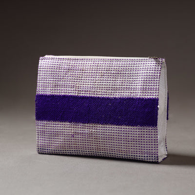  Taat Wool Thread Hand Embroidered Upcycled Travel Pouch 