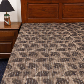 Tagai work hand bagru double bed sheet (108 x 90 in) 02