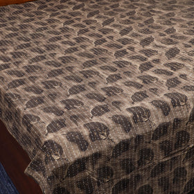 Tagai work hand bagru double bed sheet (108 x 90 in) 02