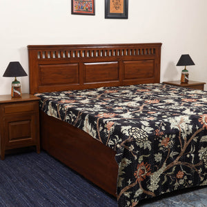 Tagai work jaipur double bed sheet (108 x 90 in) 05