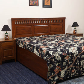 Tagai work jaipur double bed sheet (108 x 90 in) 05