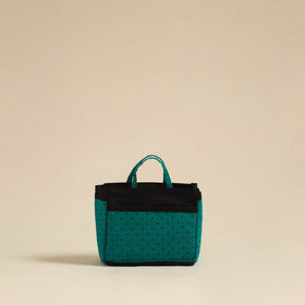  Teal Green Handmade Multipurpose Cosmetic/Toiletry Bag