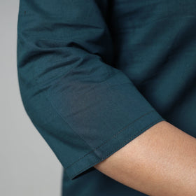  Plain Cotton Long Kurta 