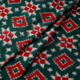 Telia rumal handloom cotton pochampally double ikat fabric