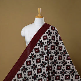 Telia rumal handloom cotton pochampally double ikat fabric