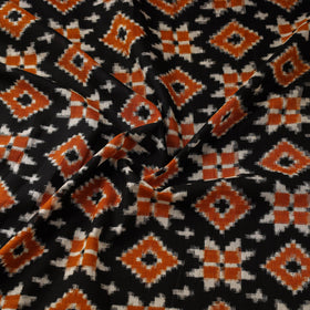 Telia rumal handloom cotton pochampally double ikat fabric