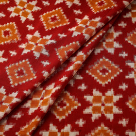 Telia rumal handloom cotton pochampally double ikat fabric