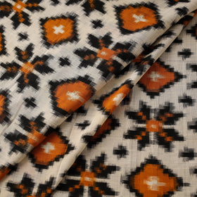 Telia rumal handloom cotton pochampally double ikat fabric
