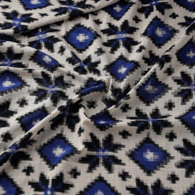 Telia rumal handloom cotton pochampally double ikat fabric