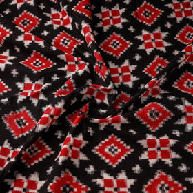 Telia rumal handloom cotton pochampally double ikat fabric