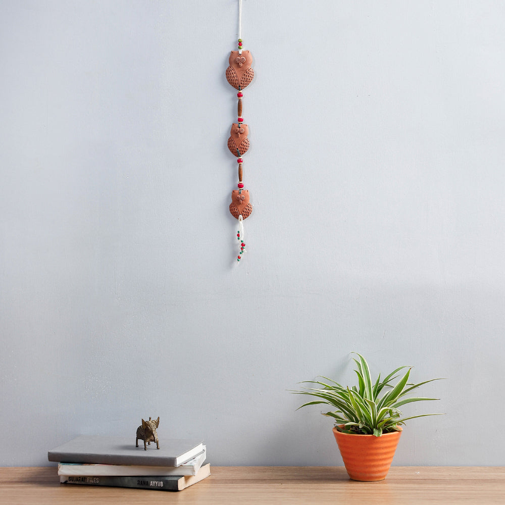  Terracotta Clay Handmade Wall Hanging 