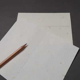 Thank You - Flower Art Handmade Paper Greeting Card 