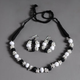 Buy Thread Beads Handmade Necklace Set Online