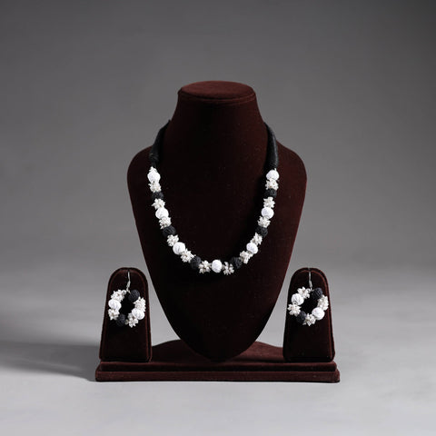 Buy Thread Beads Handmade Necklace Set Online