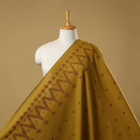 Thread buti cotton fabric with jamdani border 03