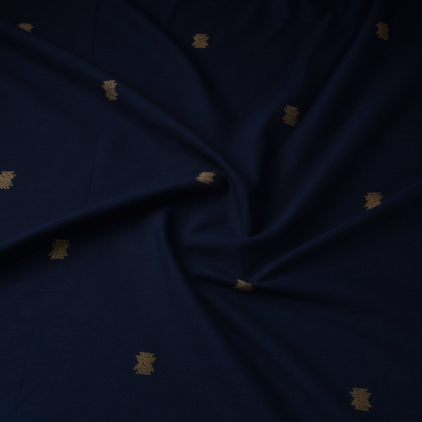 Thread buti cotton fabric with jamdani border 05